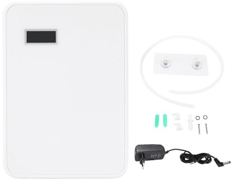 Aromatherapie-Diffusor, Home Hotel Spa Duftmaschine, Wasserloser, Intelligenter Duft-Diffusor für ätherische Öle mit Kaltluft-Technologie, Weiß, Große Raumabdeckung (EU-Stecker)