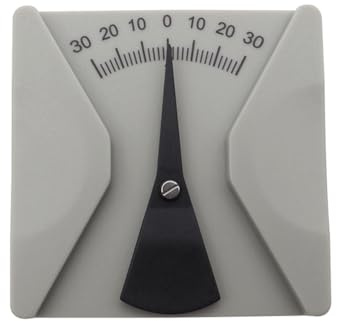 Luobannm Gafas, Regla de Ángulo Ocular, Inclinómetro, Herramienta de Medición, Instrumento de Medición Óptica, Transportador.