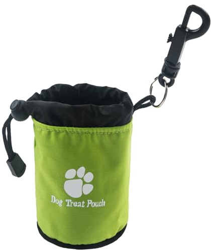 Sac à friandises de dressage pour chien – Pochette à goûter pour chiot avec clip, distributeur de friandises mains libres | Accessoire pour laisse de promenade pour chien, pour croquettes, jouets