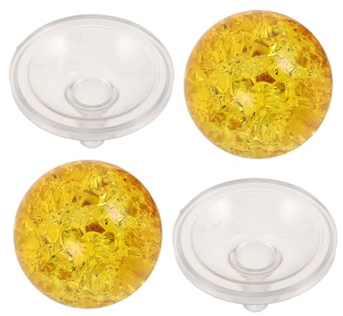 Cabilock 2ensembles Décoratives Verre Craquelé De Cristal pour Aquarium Et Décoration Intérieure Sphères Décoratives Uniques