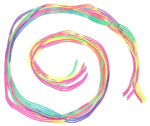 IWOWHERO 30 Stück Teiliges Bunte Haarsträhnen Grob Verlaufend Farbige Flechtseile für Vielseitige Haarstyling accessoires zum Einfachen Flechten und Fixieren bei Schule Party Alltag