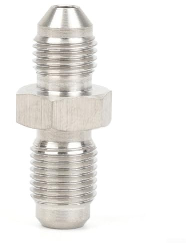 Edelstahl-Adapter AN3 auf M12 x 1 M10 x 1, Bremsleitungs-Montageanschluss für allgemeine Auto-Modifikations-Upgrade (AN3-AN3)