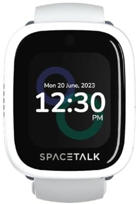 SPACETALK Loop Smartwatch: libertà e sicurezza a tutte le età, richiede nano SIM con abbonamenti alle app chiamate/SMS/dati, localizzatore GPS 4G, chiamate vocali, SMS e chat, zone sicure, SOS di