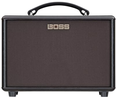 BOSS AC-22LX Acoustic Amplifier | Compact Stereo Amplifier with Innovative Air Feel Technology for Electro-Acoustic Guitar Players & Singers | XLR Mic Input | Built-in Rhythms & Looper