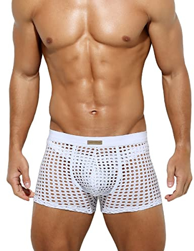 Mauro Kane Boxer Sexy Homme Caleçon Transparent Lingerie pour Homme