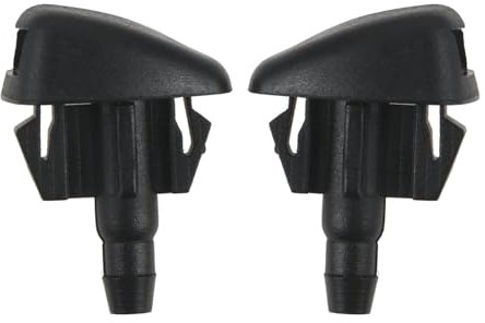 EQAUHYB Kompatibel Mit Mazda 3 BL 2008 2009 2010 2011 2012 2013 Auto-Scheibenwaschdüsen-Set Für Die Vordere Und Hintere Windschutzscheibe Auto Spritzdüse
