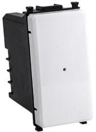 Pulsante Connesso Smart WiFi, Compatibile Con Vimar Plana, Colore Bianco, App Tuya, 220V 5A, Interruttore Deviatore Invertitore 3 in 1