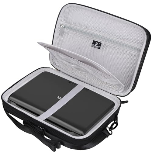Tourmate Hard Storage Case for MEGATEK/MYDASH/QGYDQH/OTIC/Memorex 12.5 Portable DVD Player, Portable EVA Case(Box for Sale) (Black)