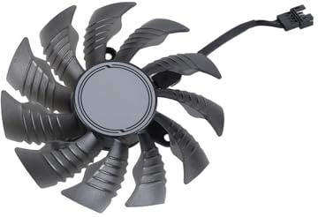 FANSHINUO Ventola di raffreddamento 4pin DC12V GPU 82MM T129215SU per RTX3070ti 3080 3090 Schede Grafiche Garantire Controllo della Temperatura Coerente Gaming PC Raffreddamento