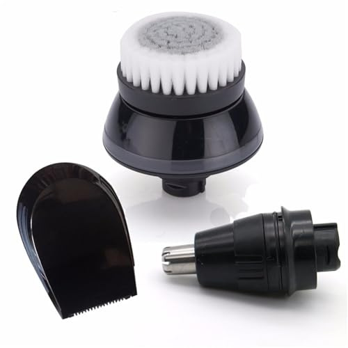 Kompatibel Mit Philips, RQ11 RQ32 RQ1200 RQ1195 RQ1180 RQ1160 S9911 S9711 RQ360 Gesichtsreinigungsbürste, Kotelettentrimmer, Nasentrimmer, Ersatz For Den Elektrischen Rasierkopf(Set3)