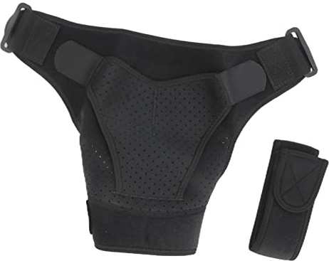 Althwuyu Tutore per Spalla, Cinghia di Supporto per Spalla Singola, Cuscinetto di Compressione in Neoprene con Benda per Supporto e stabilità