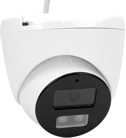 Tangxi Telecamera Dome da 5 MP, Obiettivo Grandangolare da 2,8 Mm Risoluzione 2688 X 1520 Telecamera di Sicurezza PoE con Ampia Gamma Dinamica per Uso Residenziale Commerciale Interno
