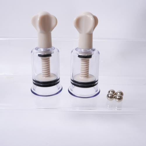Ventouses à seins Aspirateurs de mamelons Pinces à seins magnétiques 3.1cm