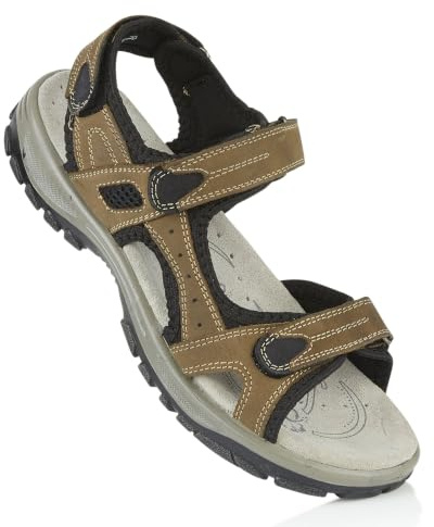 Catesby England Mandy Leather walking sandals for women uk | Leather upper with adjustable straps, cushioned footbed and grip outsole. Ideal for walking, hiking, beach and travel