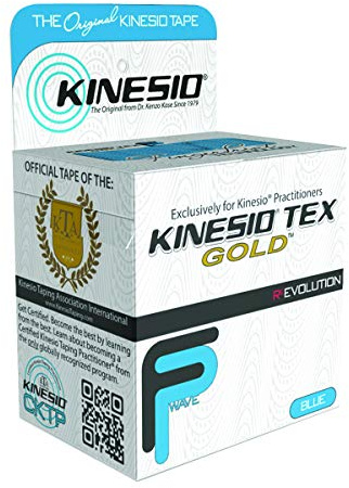 KinesioTape, Tex Gold Fp, 2 X 5.5 Yds, Blue, 6 Rolls