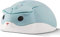 Wireless Mouse 2.4Ghz Hamster Shape Cute Animal Design Silent Click USB Optical Mouse Cordless Mice Lightweight for Kids Girl Gift for PC/Laptop/Computer/MacBook(Blue)