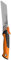 Fiskars Pro Sierra de tracción plegable, Longitud de la hoja de sierra: 15 cm, 19 TPI, Negro/naranja, PowerTooth, 1062932