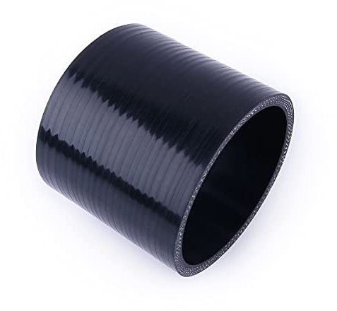 LUXERAD,3 inch Silicone Straight Coupler Hose,ID 3″(76mm),Length 3(76mm),4-Ply Reinforced Turbo Intercooler Intake Piping Industrial Hydraulic Hoses