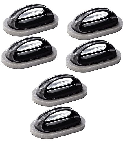 Healeved 6piezas Esponjas De Limpieza De Corindón Mango Paquete De Esponjas Mágicas para Fregar para Platos Utensilios y Muebles Color Aleatorio
