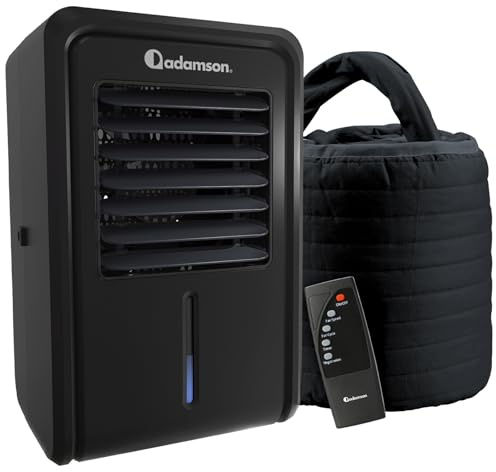 Adamson B10 kühlende Matratzenauflage – Twin 190x100 cm – Kühlmatte Bett aus 100% Baumwolle – Für kühlen, erholsamen Schlaf – Perfekt für heiße Nächte – Energiesparend