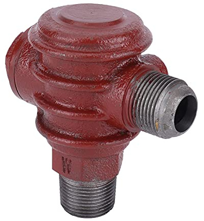 Aramox Clapet Anti-retour pour Compresseur d'air en Fonte, 3 4 Pouces X 3 4 Pouces X 10 Mm, Type de Piston, Contrôle du Reflux, Installation Facile, Bonne étanchéité pour les Compresseurs d'air