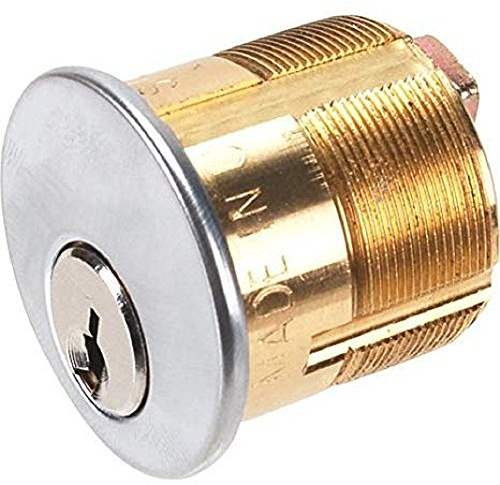 Pacific Doorware Detex Cylinder - Detex EAX500 EA500 EAX2500 EAX2545 EAX300, Commercial Lock, Aluminum Silver