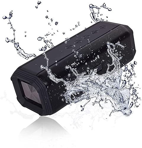 NK Altavoz Bluetooth Portátil con Asistente de Voz (Google y Siri) - Inalámbrico, 20W, Sonido Estéreo TWS (Sincroniza 2 Altavoces), Hi- Fi, Bluetooth 5.0, USB, Negro (Compatible: iOS & Android)