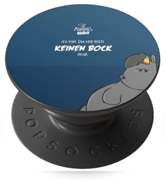 Popsockets PopGrip Handy Halterung Ständer Smartphone & Tablet Griff Pummeleinhorn Sprüche Friends