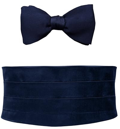 Remo Sartori Herren Kummerbund Blau blau onesize, nhh6625, Blau, nhh6625 Large