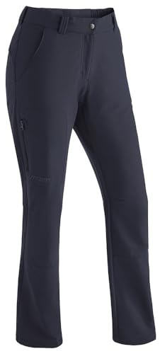 Maier Sports Helga, Warme Damen Wanderhose, Wasserabweisende Outdoorhose | Für Trekking und Hiking, Dryprotec für schnelles Trocknen, mSTRETCH pro 2, Perfekt für den Winter