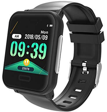 HPYHPY ECG Monitor Smart Bracelet with Heart Rate Blood Pressure Fashion Fitness Tracker ECG Monitor Smart Watch