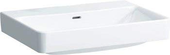 LAUFEN Pro S Lave-Mains, 3 Trous pour Robinet, avec trop-Plein, 650x465, Blanc, Coloris: Blanc avec LCC - H8109644001081
