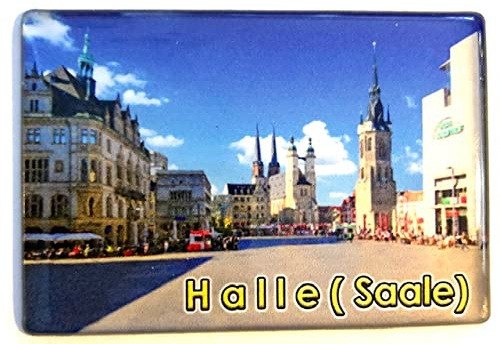 Halle (Saale),Deutschland, Germany,Souvenir,Kühlschrankmagnet,Geschenkartikel, Reiseandenken 061221