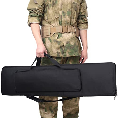 SJASD Waffentasche Waffenkoffer Gewehrtasche Taktischer Gewehrrucksack Airsoft Waffen Rucksack,120cm*26cm Waffentasche Langwaffentasche ​Gewehr Weichkoffer für Schießen,Jagdexpeditionen