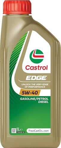 Castrol EDGE TURBO DIESEL 5W-40 Olio Motore, 1L