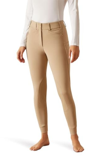 ARIAT Damen Prelude 2.0 Knee Patch Breech Reithose, Olympia Tan, 36