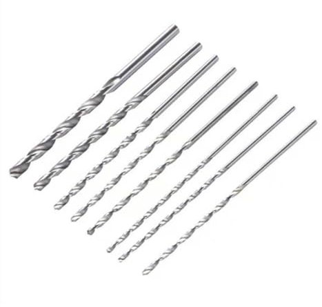 8 Uds 200mm Extra largo HSS juego de brocas más grandes herramienta de vástago recto herramientas de perforación de Metal de madera broca