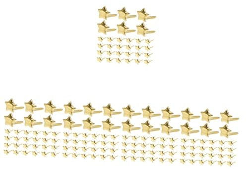 PLAFOPE 500stücke Brads Für Metallnieten Für Hüte Kleidung Und Bastelprojekte Für Kreative Und Erwachsene Einfache Handhabung Vielseitig Einsetzbar