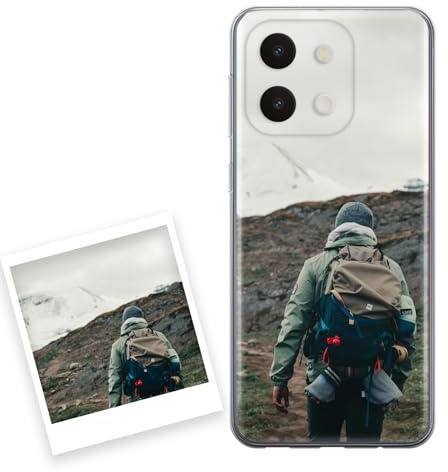 Pevita Funda Personalizada para Vivo Y28 4G – Carcasa de Móvil con Tu Foto o Diseño – Silicona TPU Flexible – Impresión Premium Duradera – Regalo Original