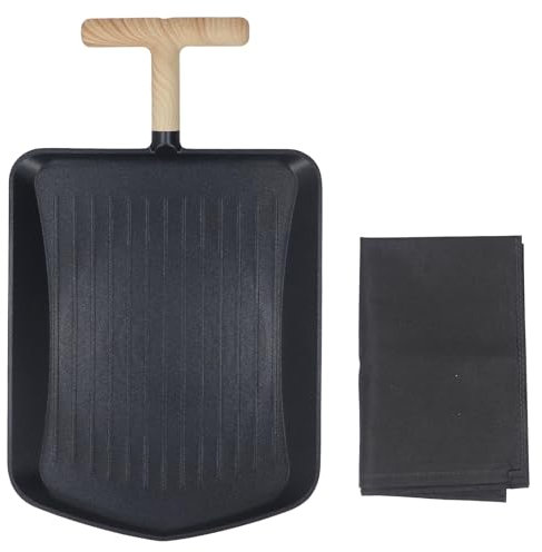 Padella a Piastra per Piastra per Barbecue per Riscaldamento per Campeggio Esterno Interno con una Distribuzione di Calore Superiore Facile da Pulire