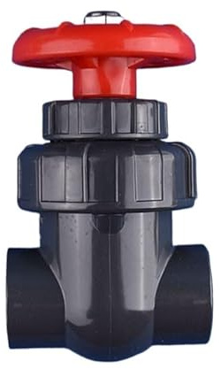 Supkancl 1PC 20~63mm UPVC Gate Valve Industrial Socket Type Plumbing Sluice Switch Ball Valve Flow Control Valve Aquarium Fittings