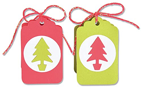 Sizzix Bigz Stanzschablone - Geschenkanhänger in Box von Kath Breen, 665346