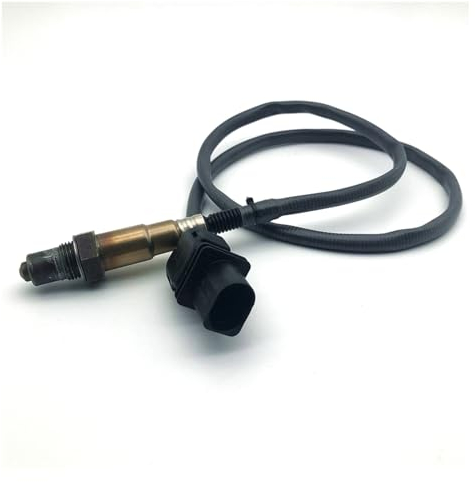 HWORKS Lamdasonde Sensor 4.9 5-Draht-Lambda-O2-Sauerstoffsensor 0258017025 17025 LSU 4.9 Breitband-O2-Sensor 0 258 017 025 Abgassauerstoffsensor Regelsonde Sensor