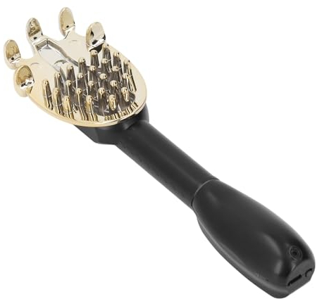 Rascador de Espalda Eléctrico, Rascador de Espalda Eléctrico Telescópico de 45 Cm para Viajes (BLACK)