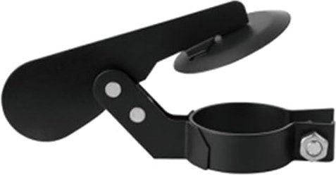 Volet anti-pluie pour échappement de tracteur,Volet météo pour échappement de tracteur - Bavette anti-pluie polyvalente en acier au carbone,Rabat météo noir convivial, clapet d'échappement étanche à l