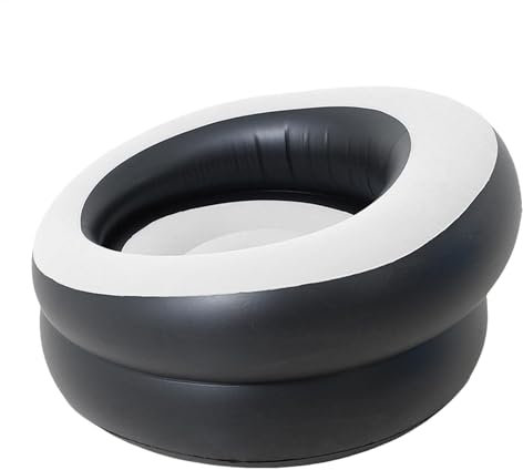 Aufblasbarer Stuhl, aufblasbares Sofa - Indoor Air Sofa Aufblasbare Couch,Luftsofa für den Innenbereich, beflocktes aufblasbares Campingsofa für, Sonnenbaden, Wandern