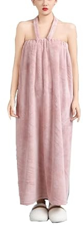 SJTJSPX Women Bath Wrap Towel, Spa Shower Bathrobe, Sauna Swimming Bath towels, Quick Dry Microfibre Wrap Towel Robe, home Hotel beach Shower Dress, Absorbent Bathing Skirt, Nightwear