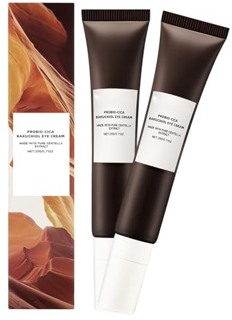 Madagascar Centella Probio-Cica Bakuchiol crema per gli occhi, Wrinkle Repair Eye Cream per occhiaie scure, rassodante temporaneo istantaneo, tonifica e leviga l'aspetto delle linee sottili