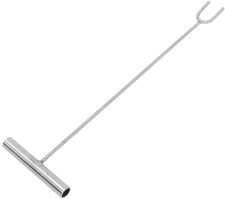 LOLIPPYY Clé de Compteur Eau avec Manche T Outil Robuste pour Ouverture et Fermeture de Valves Clé Multifonctionnelle pour Plomberie Prise Ergonomique Confortable de Coupure Eau pour