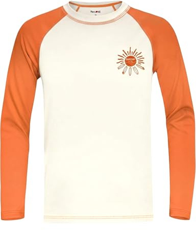 weVSwe T-shirt de bain anti-UV à manches longues UPF 50+ à séchage rapide Rashguard recyclé pour enfants de 2 à 12 ans